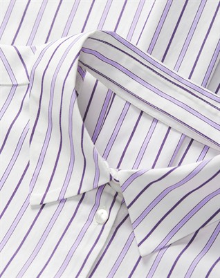 JXZola Open Back Skjorte - Petunia Stripes